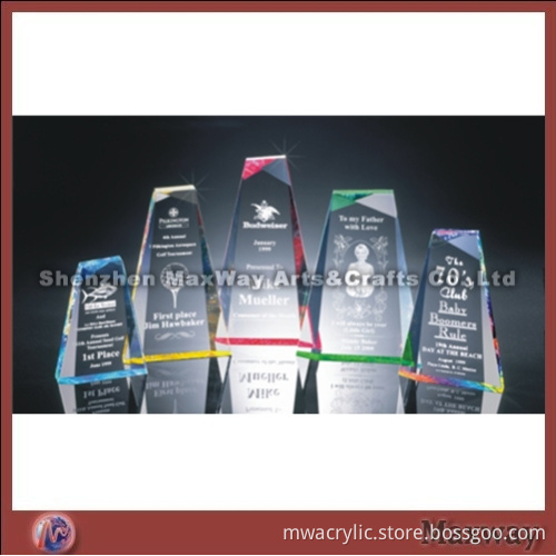 Pure Clear Tower High Grade Acrylic Award Gift